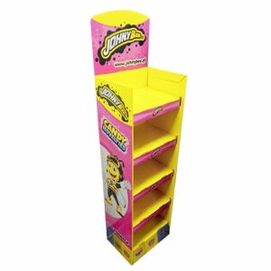 Johny Bee Candy Cardboard Floor Display