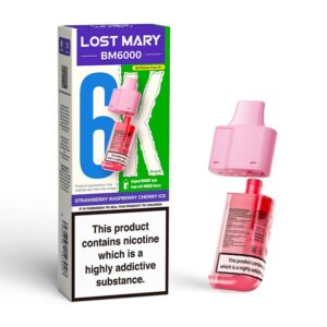 Lost Mary BM6000 Pod Strawberry Raspberry Cherry Ice