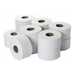 Mini Jumbo 2 ply Toilet roll 92mm x 150 metre x 12