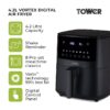 Tower Vortx Digital Air Fryer 4.2 Litre 1400w - Image 2