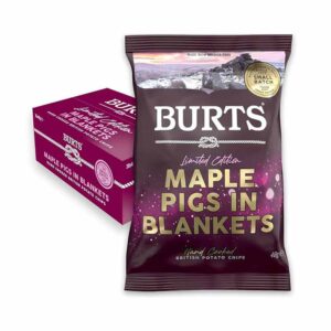 Burts Maple Pigs In Blankets Chips 40g x 20