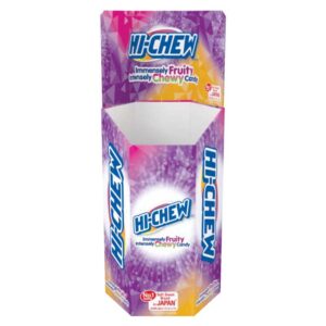 Hi-Chew Sweets Cardboard Dump Bin