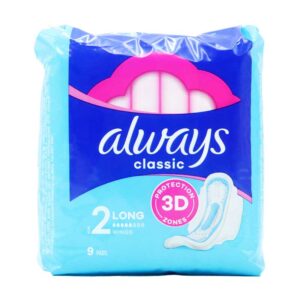 Always Classic Maxi Pads Super 9 pack 0% vat x 16