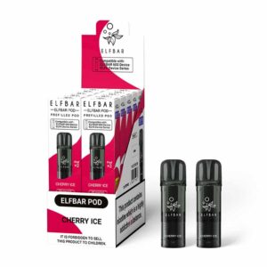 ElfBar 600 Prefilled Pods Cherry Ice - 2 Pack