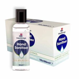 Hand Sanitiser Bottle 50ml in display of 10