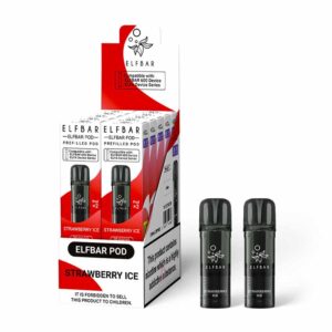 Elfbar Prefilled Pod Strawberry Ice - 2 Pack