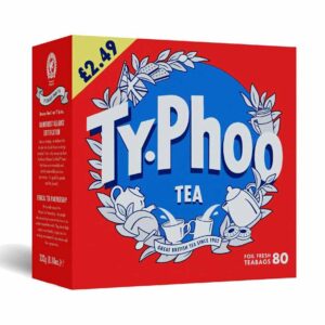 Typhoo Tea 80 Bags PM £2.49 0% Vat x 6