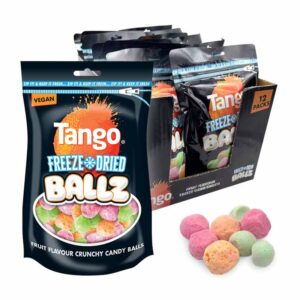 Tango Freeze Dried Ballz 35g in display of 12