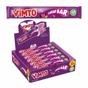 Vimto Chew Bars PM 20p 18g in display of 60