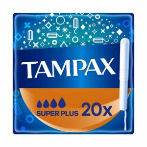 Tampax Super Plus 20's x 8