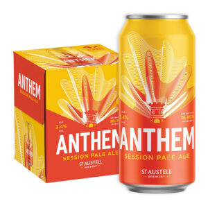 Anthem Session Pale Ale Can 3.4% vol 440ml 4 pack x 6