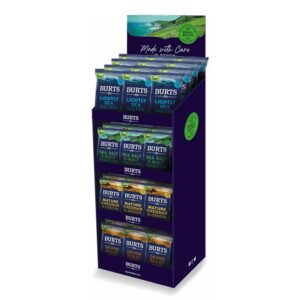 Burts Chips Cardboard Floor Display