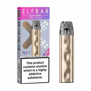 Elfbar ELFX Mini Refillable Pod Kit - Gold