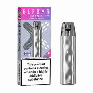 Elfbar ELFX Mini Refillable Pod Kit - Silver