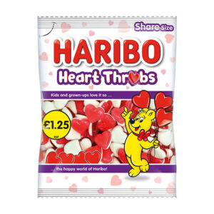 Haribo Heart Throbs PM £1.25 140g x 12