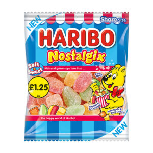Haribo Nostalgix PM £1.25 140g x 12