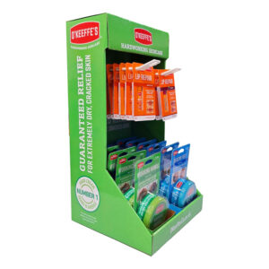 O'Keefe's Counter Display Unit + 24 Pieces