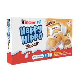 Kinder Happy Hippo Hazelnut 5 Pack 0% vat x 10