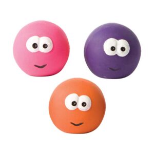 Good Boy Squeaky Face Ball Dog Toy