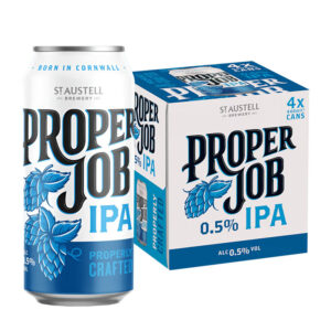 Proper Job Cornish IPA Can 0.5% vol 440ml 4 pack x 6