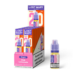 Lost Mary Nic Salt E-Liquid Pink Lemonade 20mg