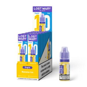 Lost Mary Nic Salt E-Liquid Banana Ice 10mg 10ml