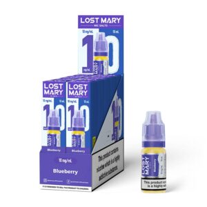 Lost Mary Nic Salt E-Liquid Blueberry 10mg 10ml