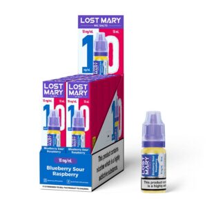Lost Mary Nic Salt E-Liquid Blueberry Sour Raspberry 10mg 10ml