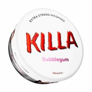 Killa Nicotine Pouch Bubblegum 16mg x 10