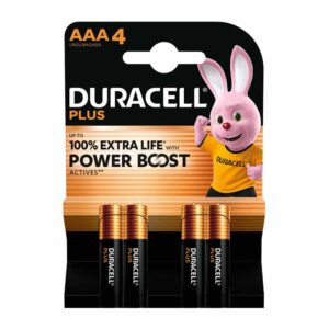 Duracell  Power Boost  AAA 4 pack Batteries