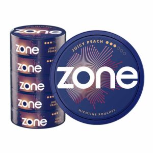 Zone Nicotine Pouch Juicy Peach 10mg x 5