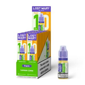 Lost Mary Nic Salt E-Liquid Lemon Lime 10mg 10ml