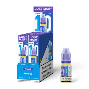 Lost Mary Nic Salt E-Liquid Mr Blue 10mg 10ml