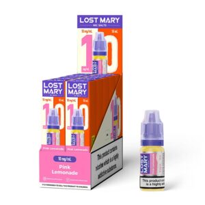 Lost Mary Nic Salt E-Liquid Pink Lemonade 10mg 10ml