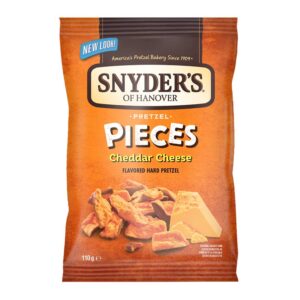 Snyders Pretzels Cheddar Cheese 110g 0% vat x 10