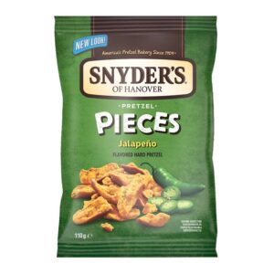 Snyders Pretzels Jalapeno 110g 0% vat x 10