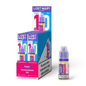 Lost Mary Nic Salt E-Liquid Watermelon Ice 10mg 10ml
