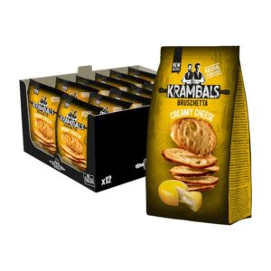 Krambals Bruschetta Creamy Cheese 70g 0% vat x 12