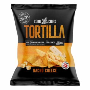 Crispy Tortilla Corn Chips Nacho Cheese 150g x 12
