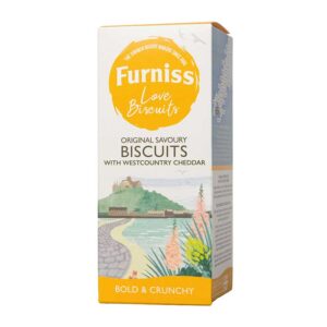 Furniss West Country Cheddar Cheese Biscuits 170g 0% Vat x 12