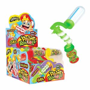 Johny Bee Paint Roller Pop 64g in Display of 12