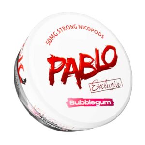 Pablo Exclusive Nicotine Pouch Bubblegum 50mg x 10