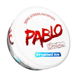 Pablo Exclusive Nicotine Pouch Frosted Ice 50mg x 10