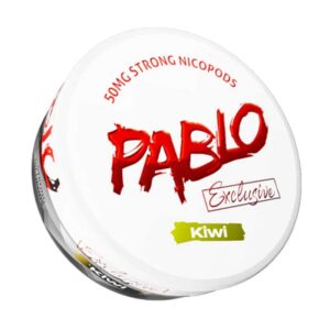 Pablo Exclusive Nicotine Pouch Kiwi 50mg x 10