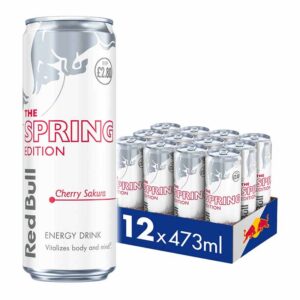 Red Bull Editions Spring Cherry Sakura 473ml PM &pound;2.80 x 12
