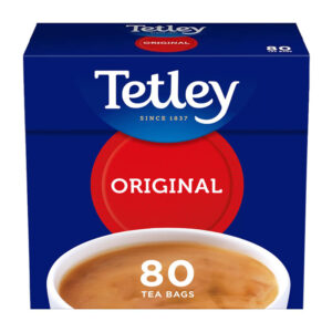 Tetley Tea Bags 80s 250g 0% vat x 6