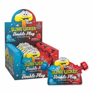 Toxic Waste Slime Licker Double Play 40g in a Display of 12