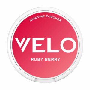 Velo Nicotine Pouches Ruby Berry 6mg x 5