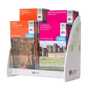 O.S Map Counter Display Unit - 24 Maps