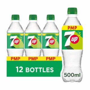 7UP Bottles 500ml PM &pound;1.35 x 12